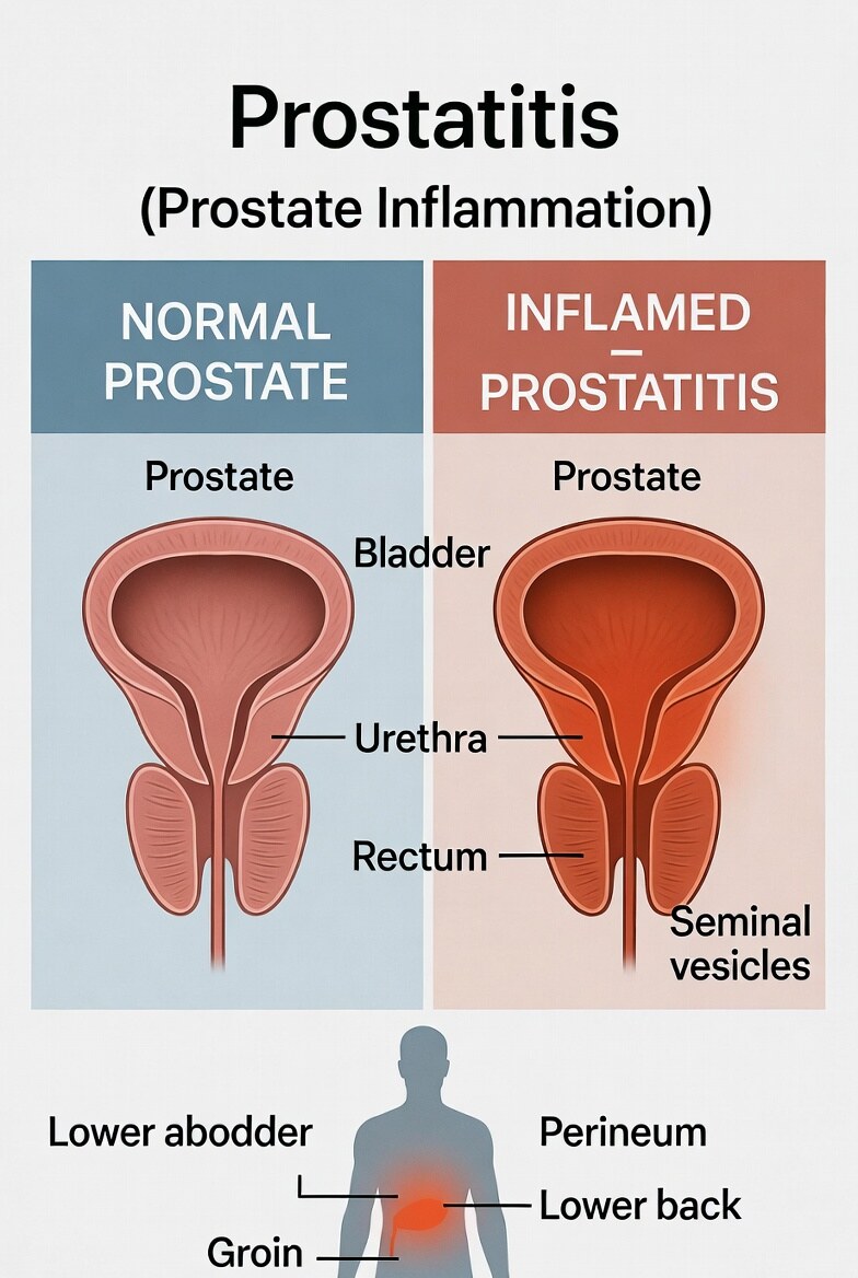 Prostata yallig‘lanishi (Prostatit)