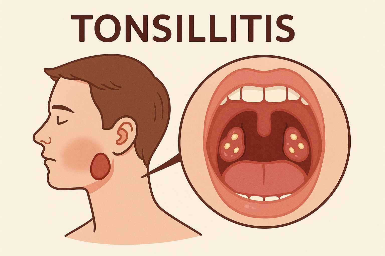 Tonzillit (angina) — oddiy shamollash emas, balki jiddiy kasallik bo‘lishi mumkin